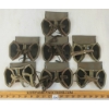 Image 2 : LOT OF 7 - WEST GERMAN DUST GOGGLES