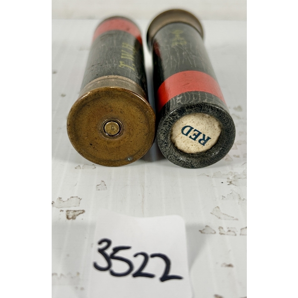 FLARES: 2X 1 IN WWII RED FLARES