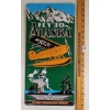 Image 1 : "FLY TO ALASKA" ALASKA WASHINGTON AIRWAYS - SST SIGN