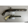 Image 2 : LOT OF 2 - REPLICA FLINTLOCK PISTOLS - NO PAL REQD