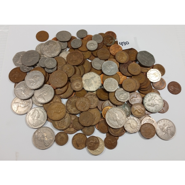 QTY OF UNITED KINDOM PCS - INCL NEW PENCE & PENNY
