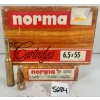 Image 1 : AMMO: 36X NORMA 6.5X55 MM SWEDE - 156 GR SP