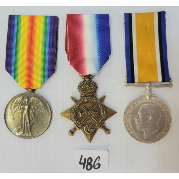 LOT OF 3 - WWI MEDALS - REPROS