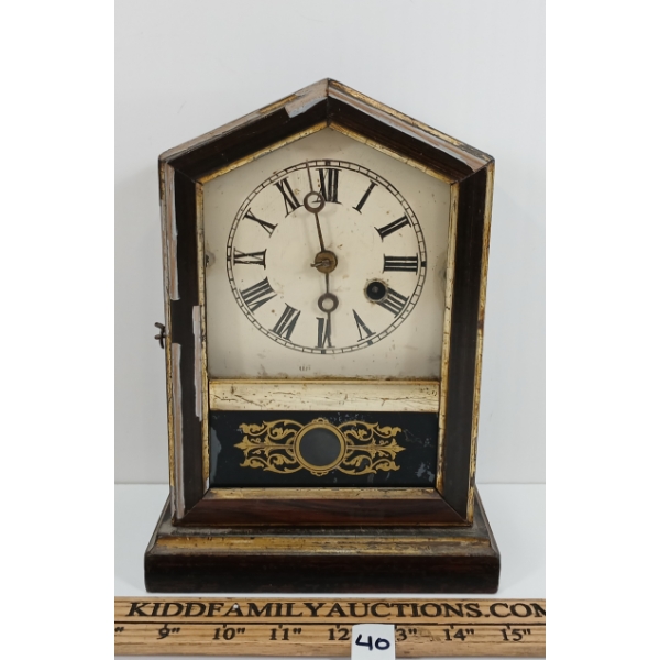 GERMAN MANTEL CLOCK