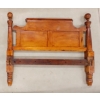 Image 2 : TIGER MAPLE BED FRAME - INCL HEADBOARD, FOOTBOARD & SIDE RAILS