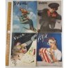 Image 1 : LOT OF 4 - VOGUE MAGAZINES - INCL 1937 & 1939