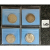 Image 2 : LOT OF 4 - 1942 & 1946 CDN SILVER 50 CENT COINS - CCCS GRADED