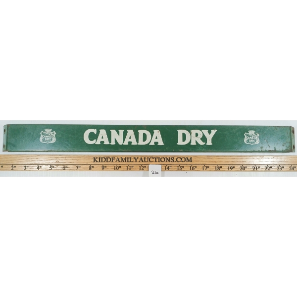 CANADA DRY DISPLAY RACK TOPPER