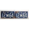 Image 1 : PAIR OF 1953 ONTARIO LICENCE PLATES