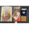 Image 1 : LOT OF 3 - 1994 REMEMBRANCE PROOF DOLLAR, 2003 RCM 25 CENT COIN & 1999 UNCIRCULATED SET