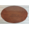 Image 7 : OVAL PARLOR TABLE - MAHOGANY - C. VICTORIAN ERA