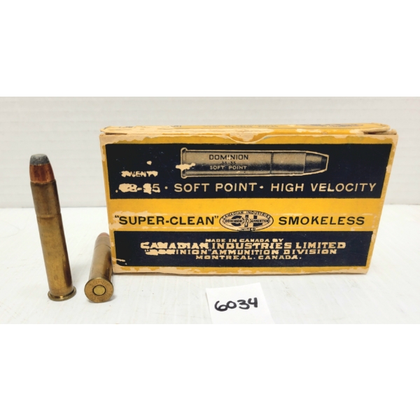 AMMO: 20X CIL .38-55 WIN 255 GR SP