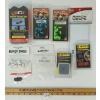 Image 1 : LOT OF 10 - ARCHERY ACCESSORIES - ARROW INSPECTOR, CLARIFIER LENS, PEEP CASE, NOCKS, ETC