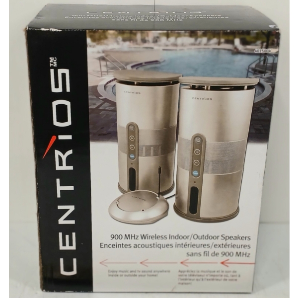 CENTRIOS 900MHZ WIRELESS INDOOR / OUTDOOR SPEAKERS