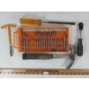 Image 1 : LOT OF 5 - MISC TOOLS - INCL HAMMER & SOCKET WRENCH, ETC.