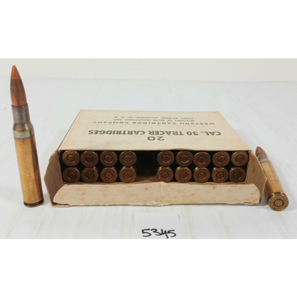 AMMO: 20X WESTERN .30 TRACER