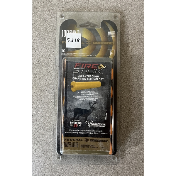 POWDER: 10X FEDERAL FIRESTICK 100GR. 