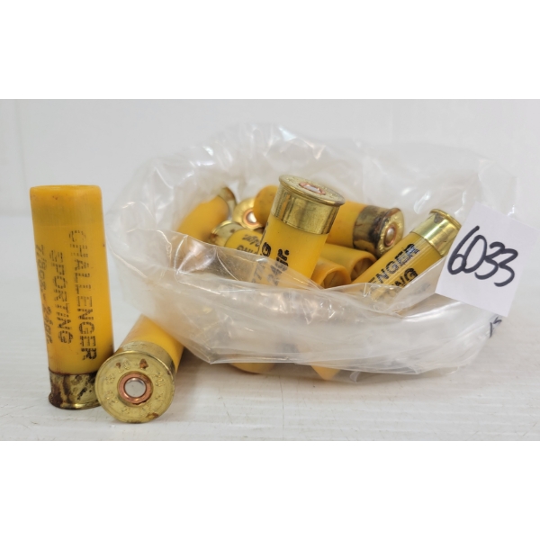AMMO: 25X CHALLENGER 20GA - 2-3/4IN - #4 SHOT