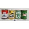 Image 1 : LOT OF 4 - POWER-AID, CASTROLLO, BP LUBRICANT & ESSO TANK ANTI-RUST 4OZ CANS