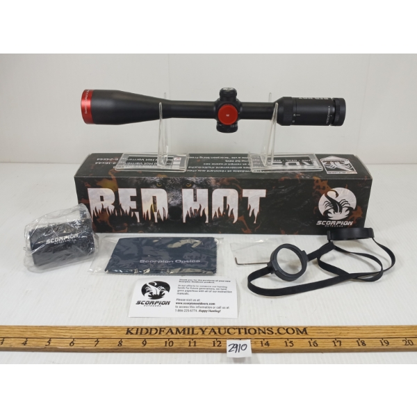 SCORPION OUTDOORS G2 RED HOT VARMINTER 6-24X44 SCOPE