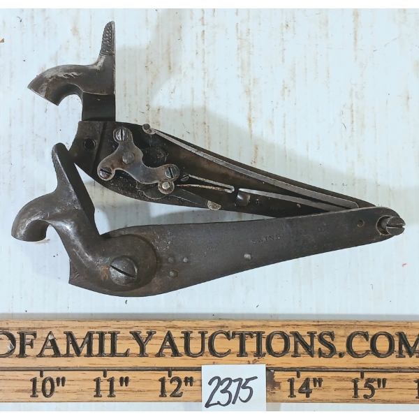 SWINBURN & SON 1859 LOCKS FOR JACOBS MILITARY RIFLE