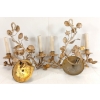 Image 3 : LOT OF 2 - FAUX CANDLE WALL SCONCE LIGHTS