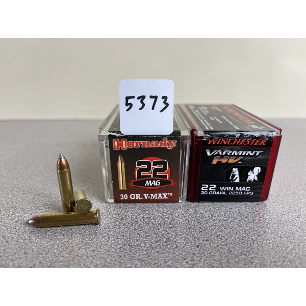 AMMO: 80X MIXED .22 WMR