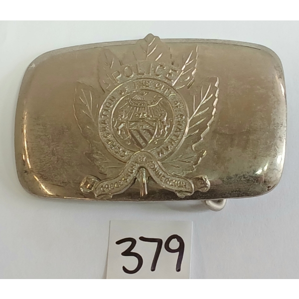 CHATHAM POLICE BELT BUCKLE