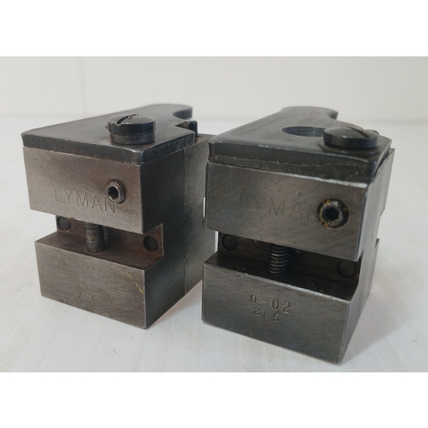 LOT OF 2 - LYMAN 457125 & 457658CV BULLET MOULDS