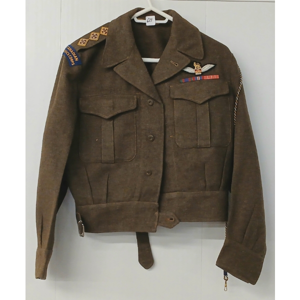 ROYAL CDN ARMY SERVICE CORPS BATTLE DRESS COAT