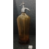Image 2 :  CONRON DISTRIBUTING CORP. - TAHITI - HONEY AMBER ACID-ETCHED - 28OZ SELTZER BOTTLE