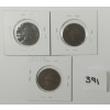 Image 2 : LOT OF 3 - 1888, 1892 & '93 CDN VICTORIAN LARGE PENNIES