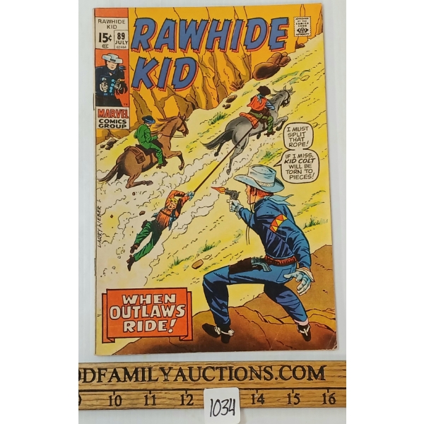 MARVEL COMICS "RAWHIDE KID" NO. 89 COMIC BOOK