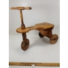 Image 3 : KIDDIE KAR RIDE-ON WOODEN TRICYCLE