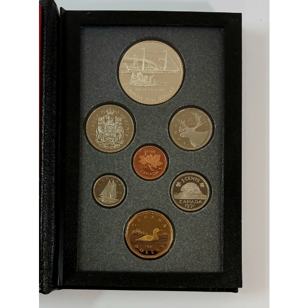 1991 RCM DOUBLE PROOF SET
