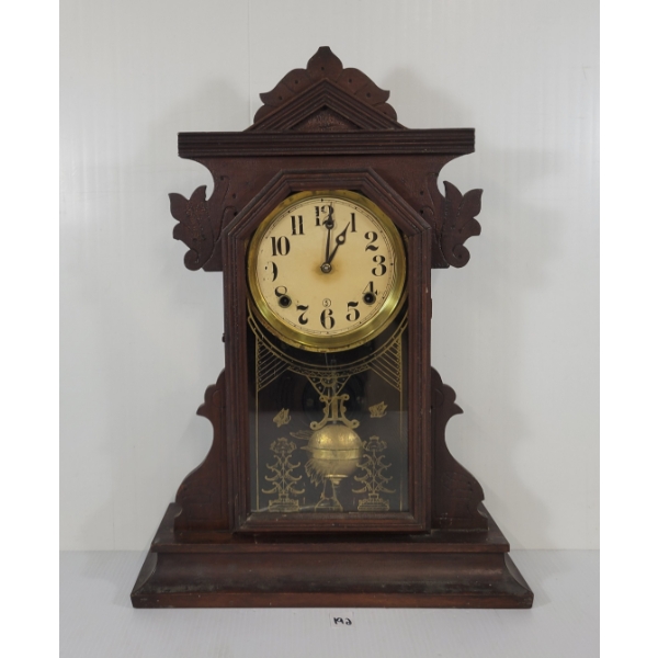 1897 E. INGRAHAM GINGERBREAD CLOCK