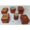 Image 2 : LOT OF 6 - T & B TOBACCO TINS 