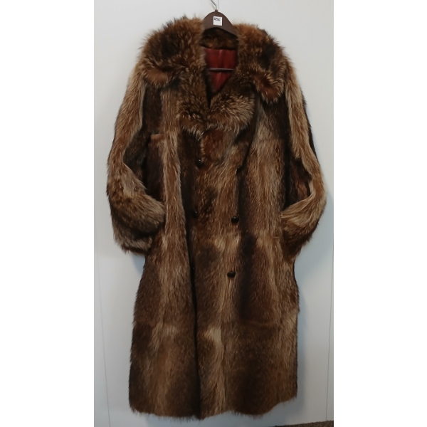 WOMEN'S FULL LENGTH FUR COAT - UNMARKED