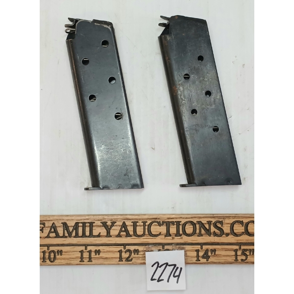 LOT OF 2 - MISC .45AUTO MAGS - PAL REQ.
