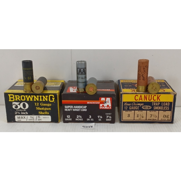 AMMO: 75X MIXED 12GA - 2 3/4IN - #5 & 7 1/2 SHOT 