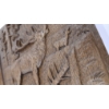 Image 2 : LOT OF 2 - HAND CARVED NATURE-INSPIRED WALL ART