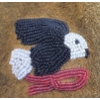 Image 2 : TANNED MOOSE & BEADED BAG