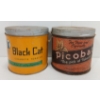 Image 4 : LOT OF 4 - TOBACCO & CIGARETTE TINS - INCL BLACK CAT & PICOBAC