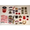 Image 1 : JOB LOT - WWI & WWII CDN & BRITISH PATCHES & BADGES
