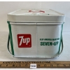 Image 3 : SEVEN-UP "THE UNCOLA" TIN PICNIC BASKET