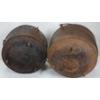 Image 4 : LOT OF 2 - CAST IRON CAULDRON PLANTERS