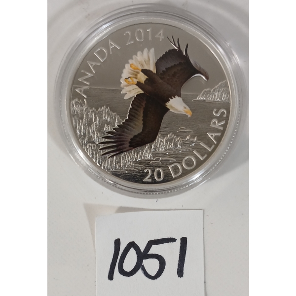 2014 RCM $20 SILVER COIN