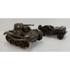Image 2 : LOT OF 2 - MILITARY VEHICLES - INCL TRIANG