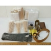 Image 1 : JOB LOT - BORE CLEANING SWABS, GUN SOCK, RECOIL BUTTPAD, TARGET STABILIZER DAMPENER & RIFLE SLINGS