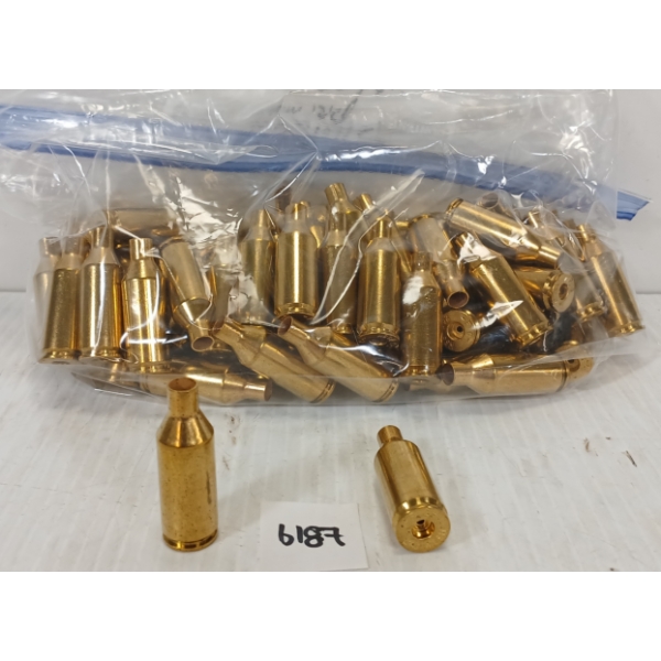 BRASS: 100X FEDERAL .243 WSSM 